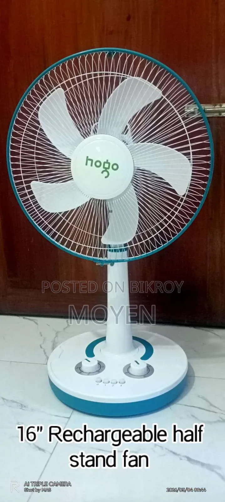 Rechargeable Fan