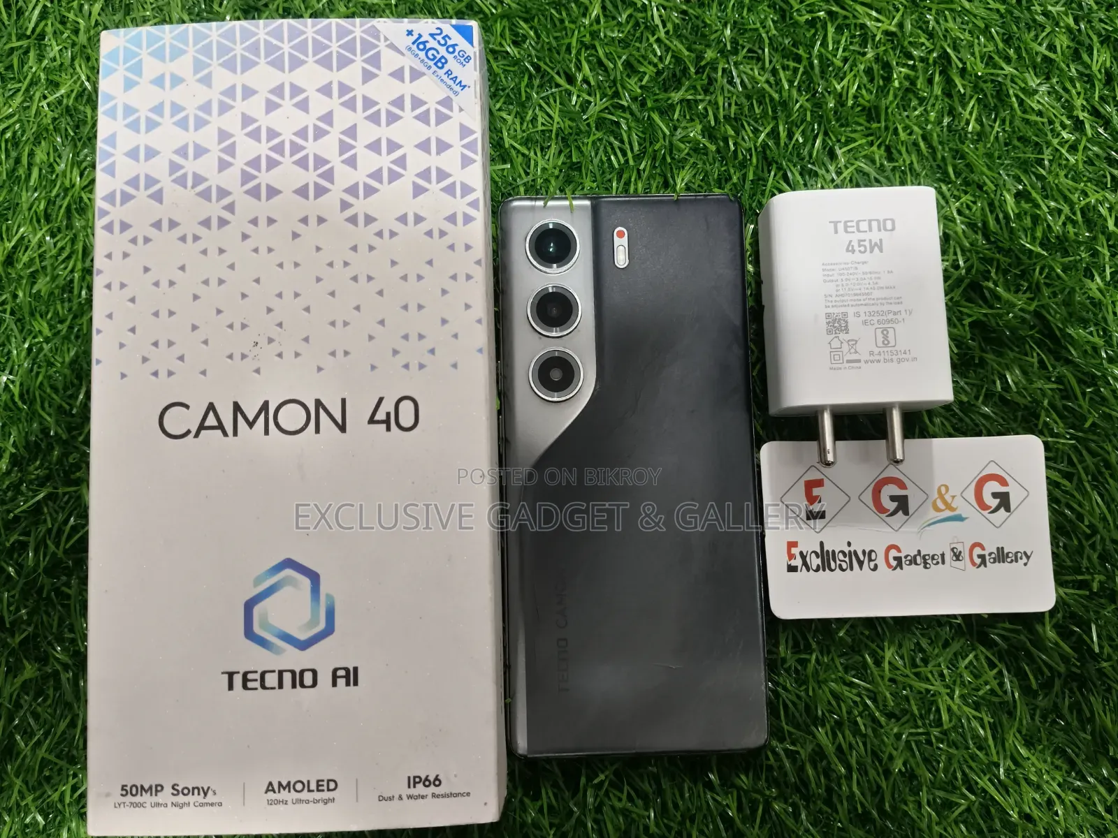 Tecno Camon 40 256 GB Black