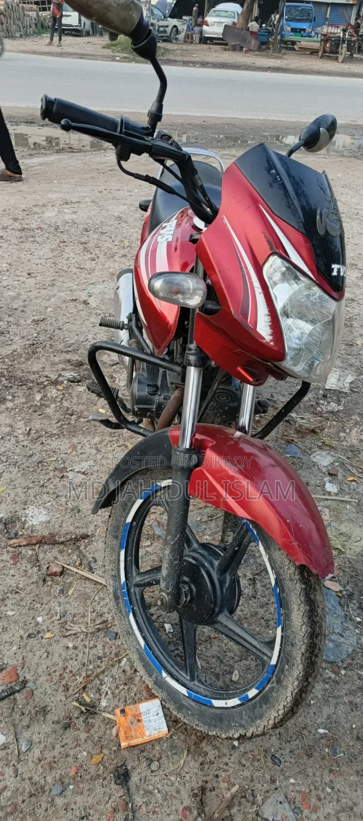 TVS Metro 2018 Red