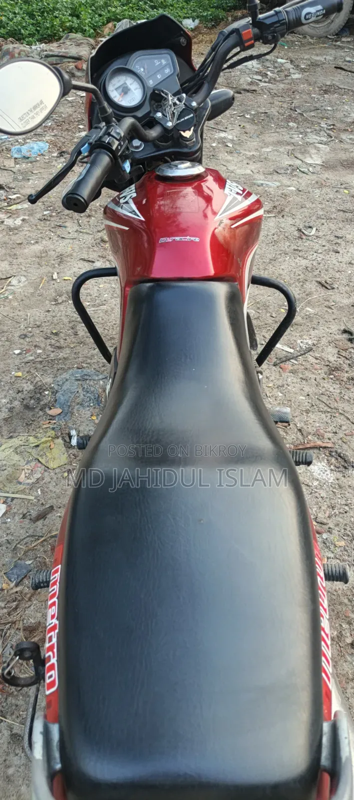 TVS Metro 2018 Red