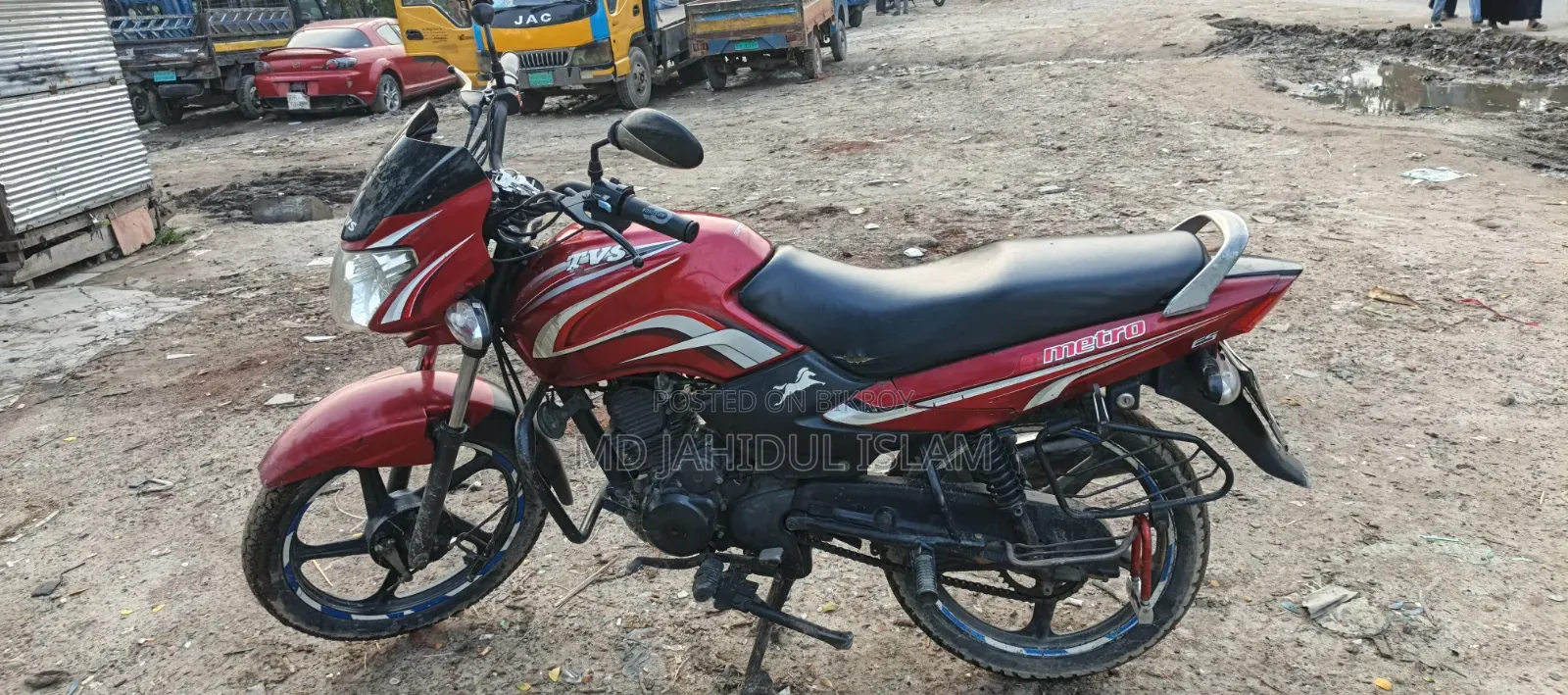 TVS Metro 2018 Red