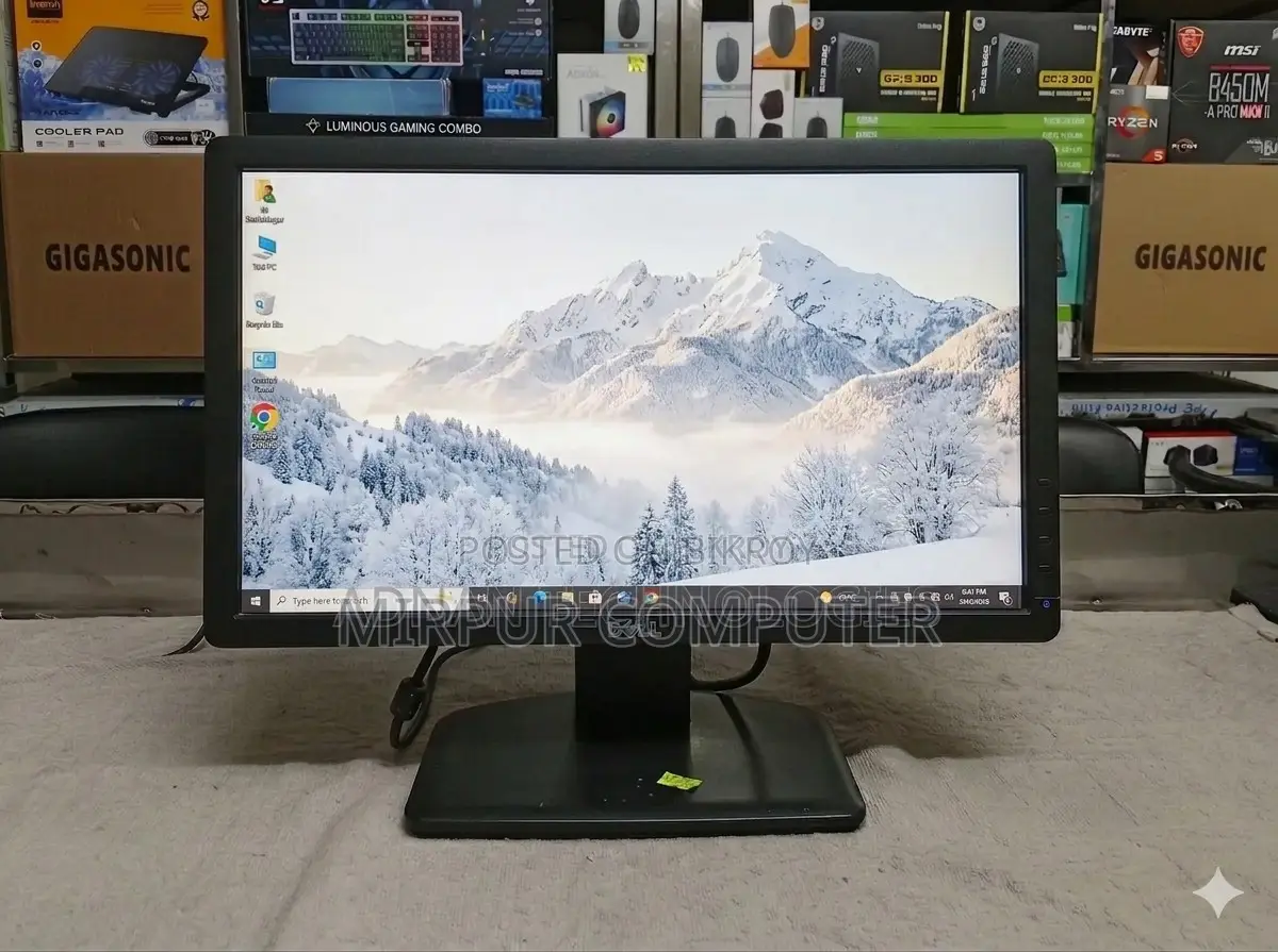 Dell 19" HD Wide Screen LED Monitor Full Fresh