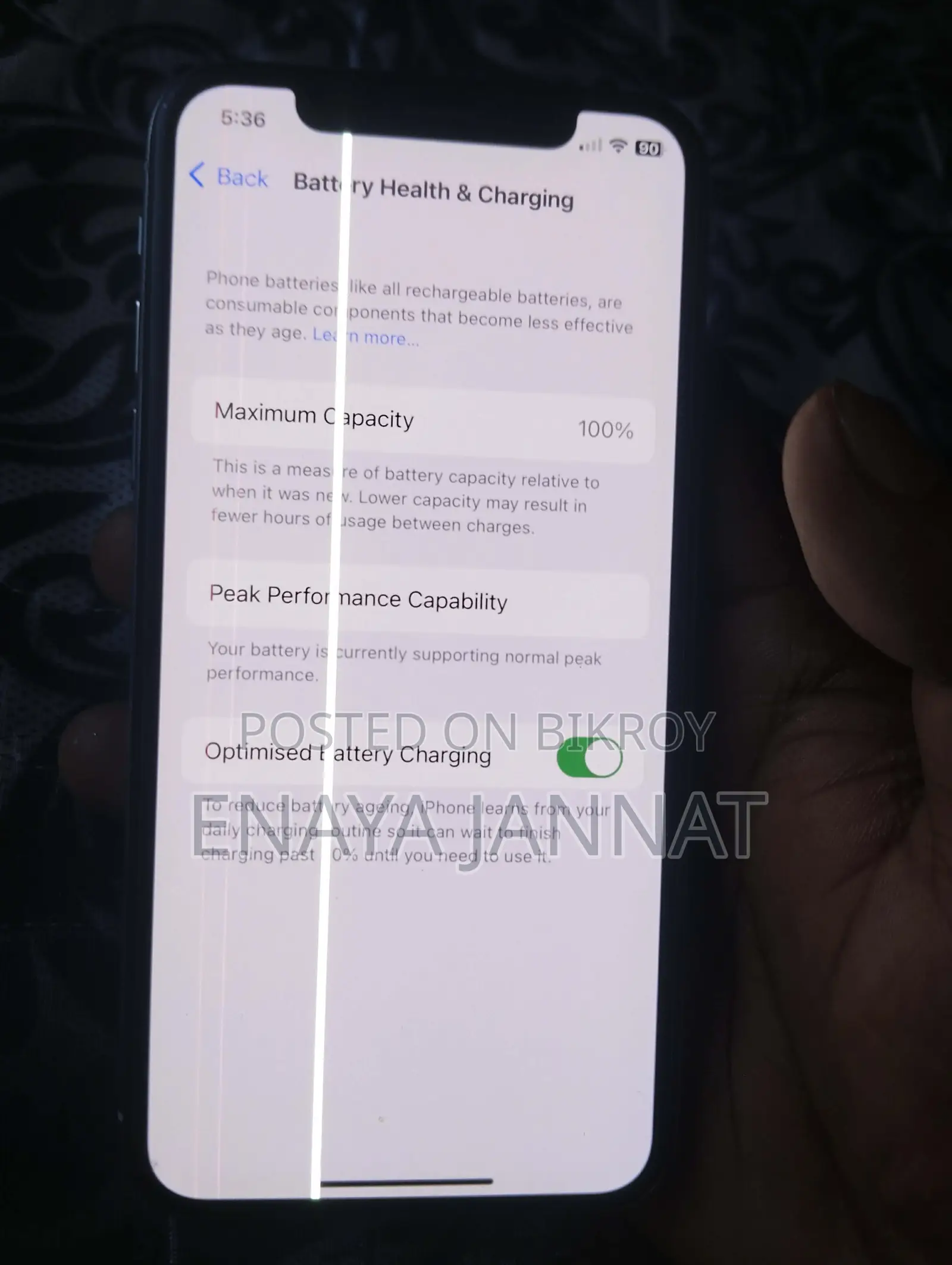 Apple iPhone X 256 GB White