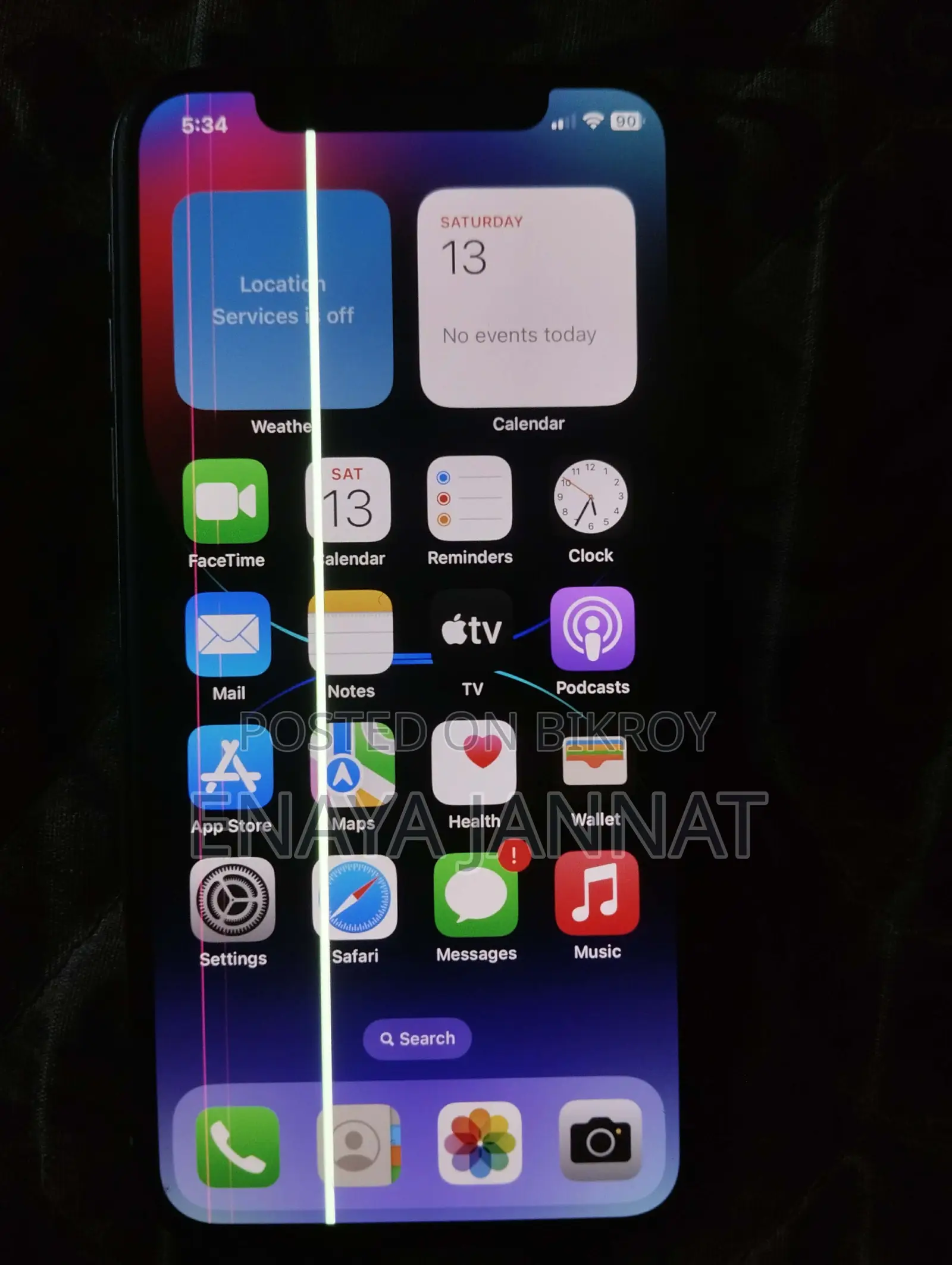 Apple iPhone X 256 GB White