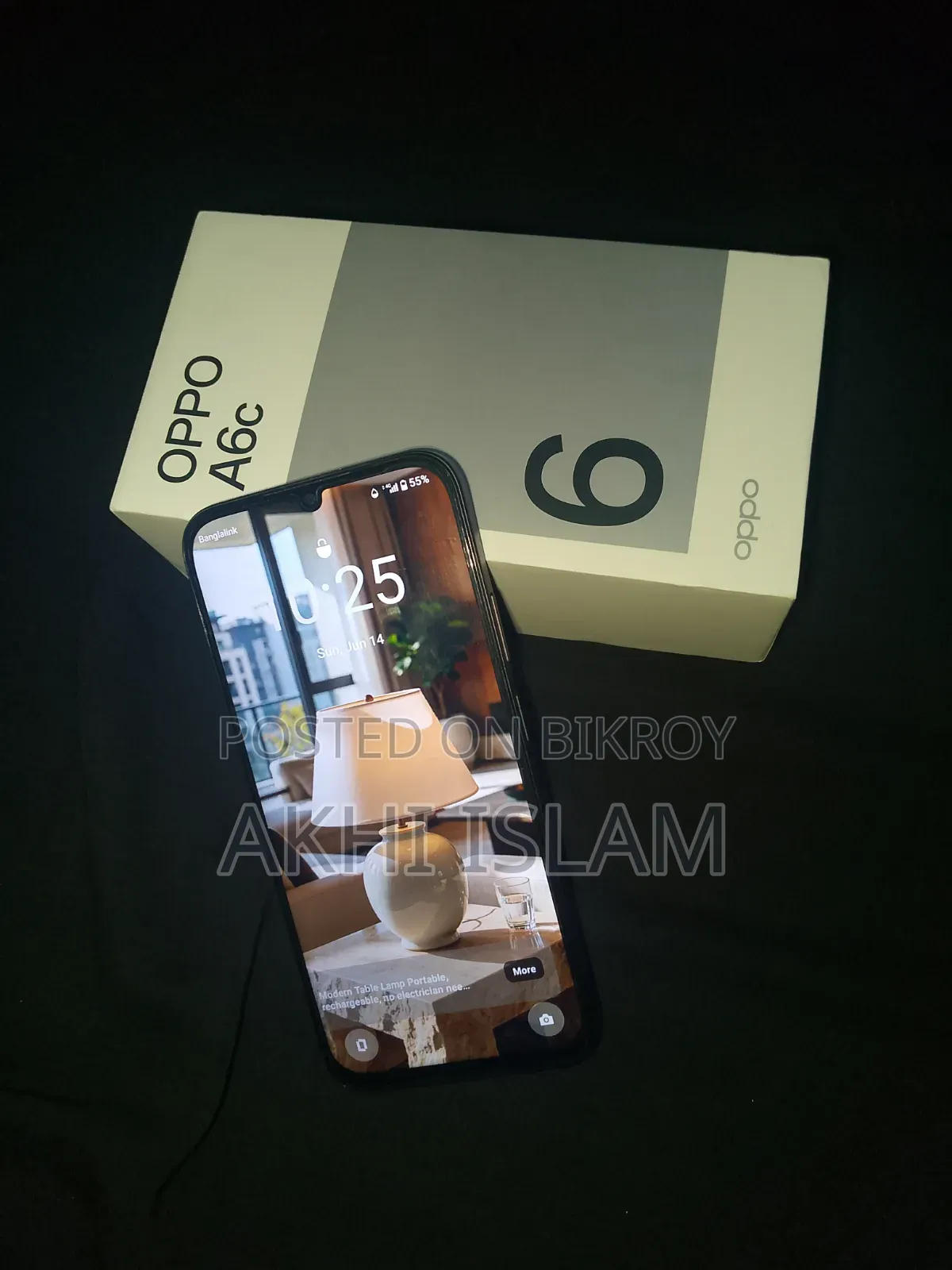 New Oppo A6c 128 GB