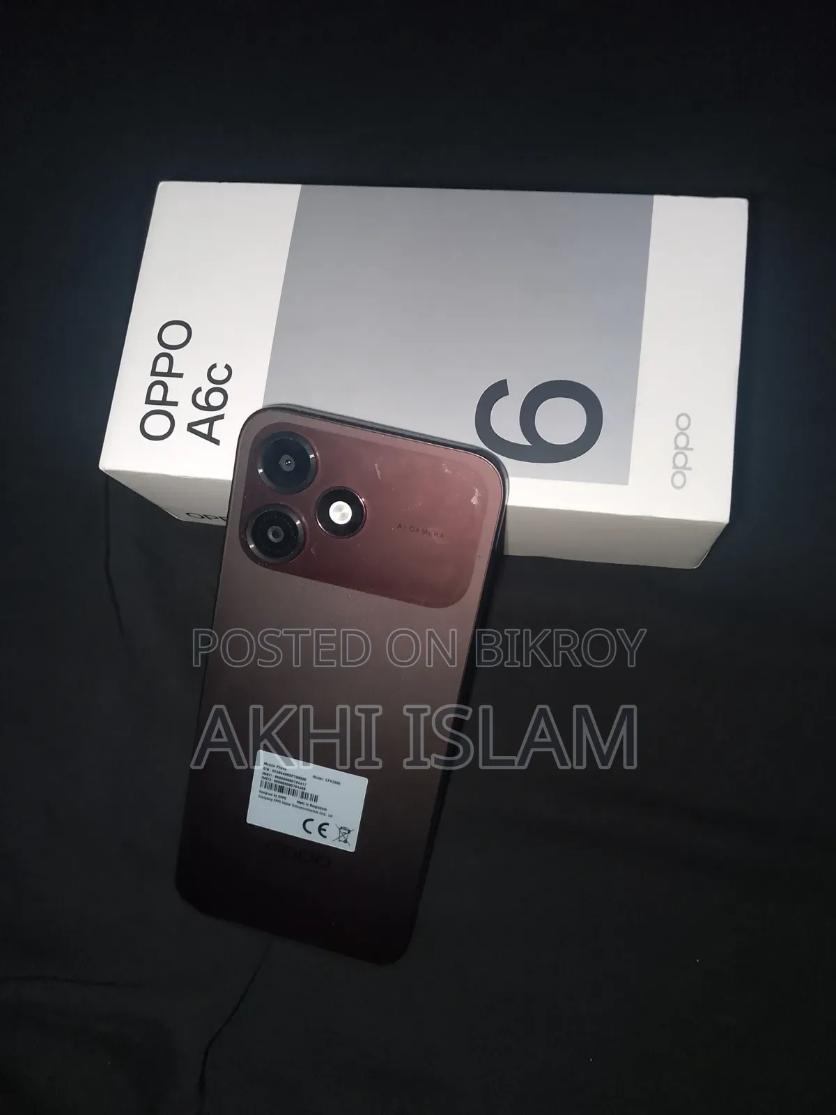 New Oppo A6c 128 GB
