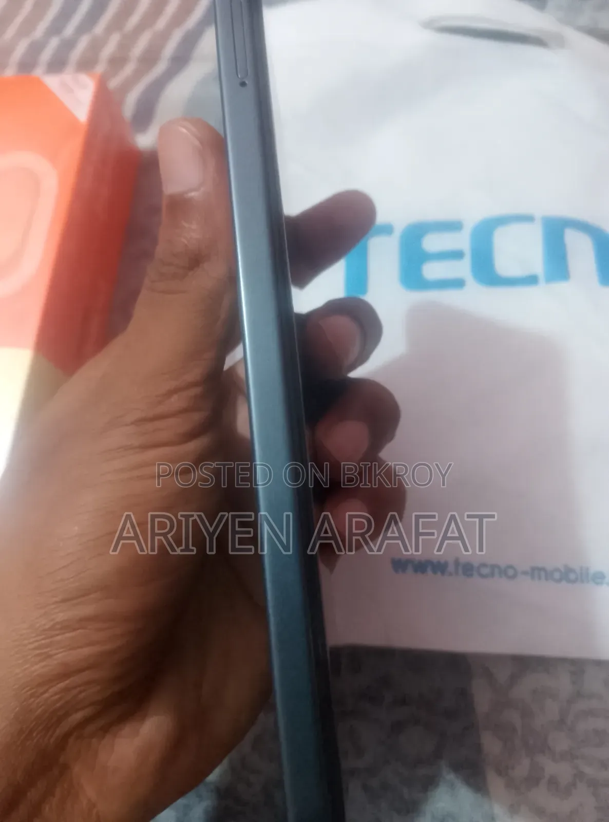 New Tecno 4 GB Black
