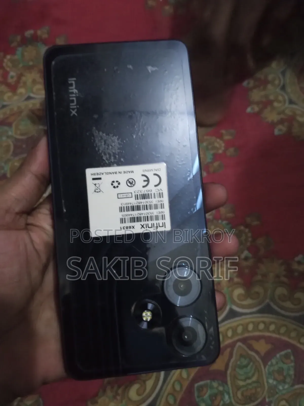 Infinix Hot 30i 128 GB Black