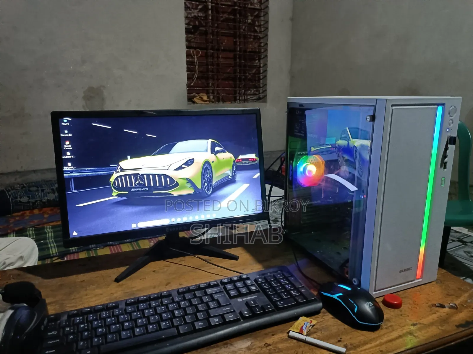 Desktop Computer 4GB Intel Core I3 SSD 128GB