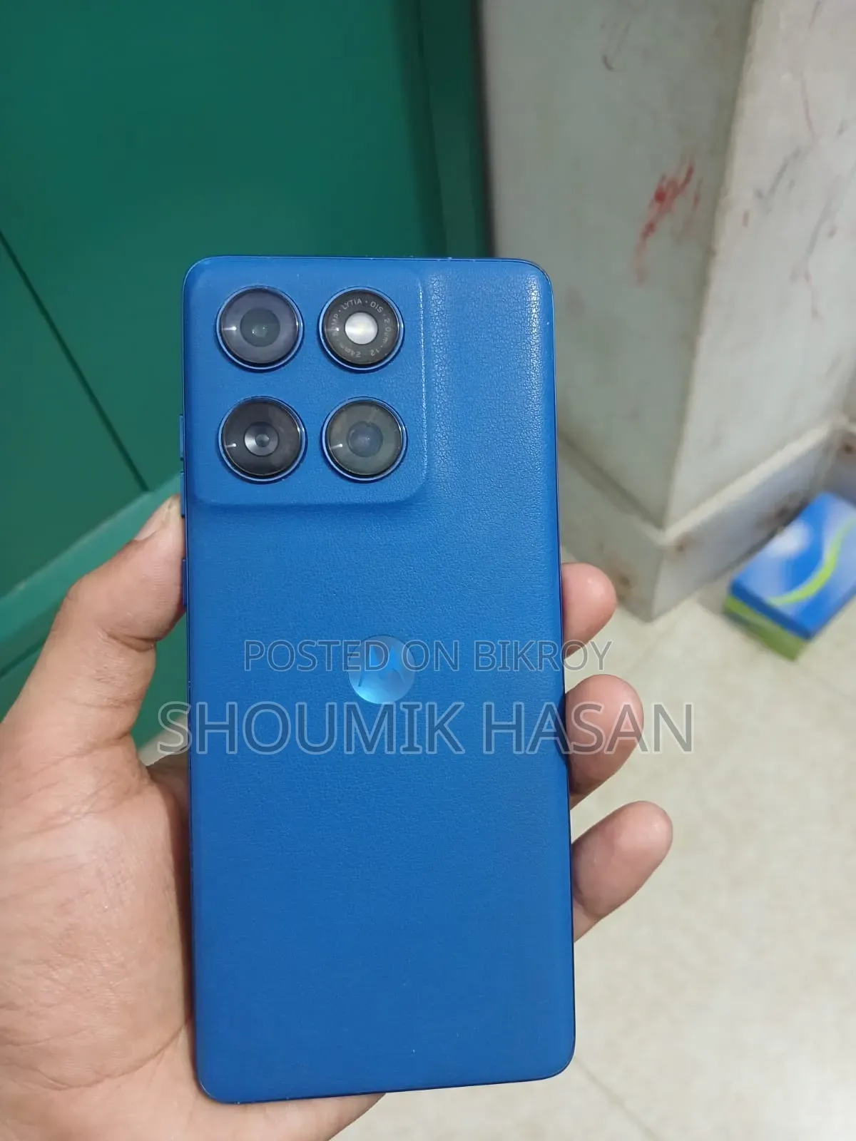 মটোরোলা এজ ৬০ ফিউশন ২৫৬ জিবি নীল