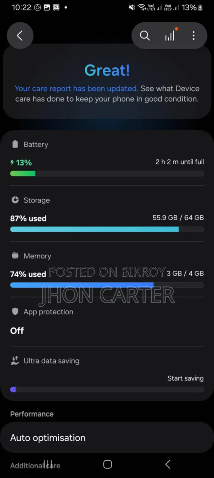 Samsung Galaxy F13 64 GB Green