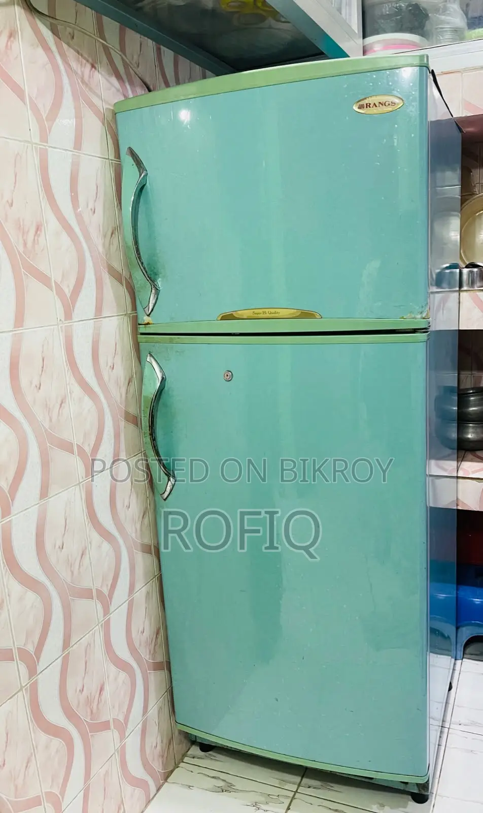 Original Rangs Double Door Refrigerator (Made in Thailand) - Mint