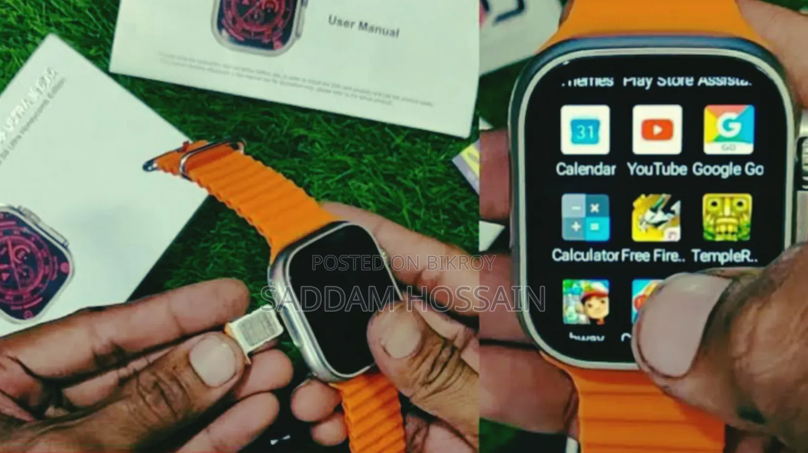 S9 Ultra 5G (8GB RAM / 256GB ROM) Android Smartwatch