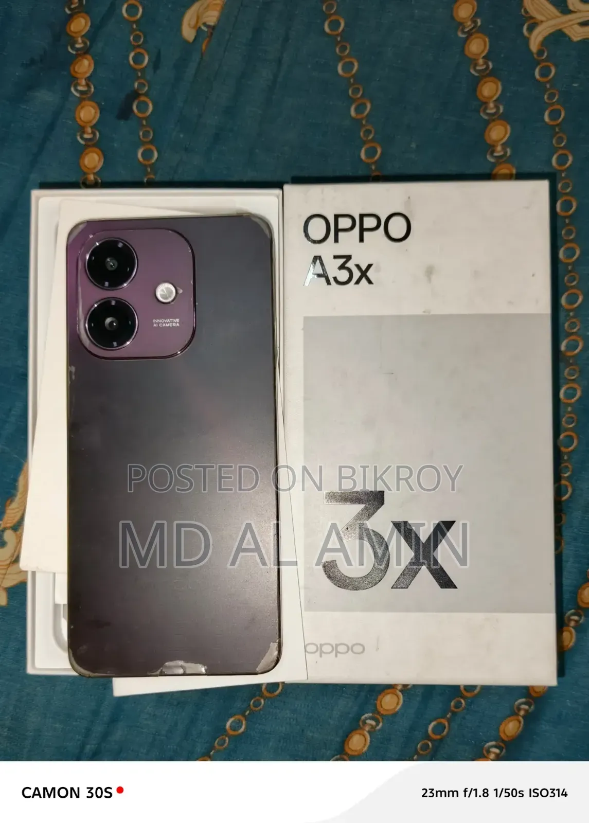 Oppo A3x 128 GB Blue