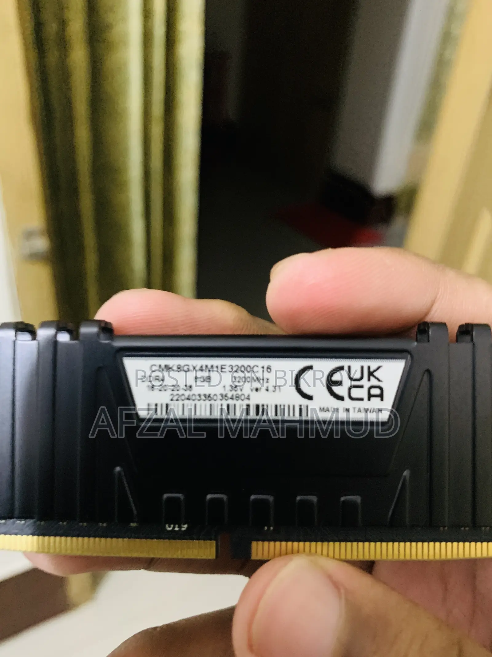 Corsair Vengeance 8gb Ddr4 2400mhz Ram