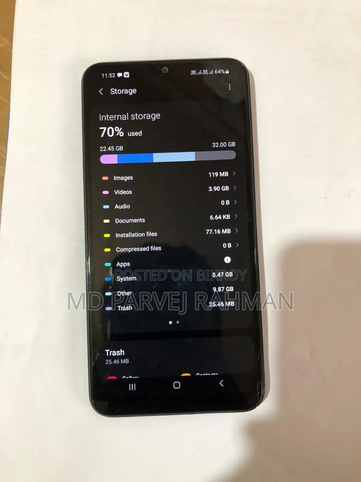 Samsung Galaxy A10s 32 GB Black
