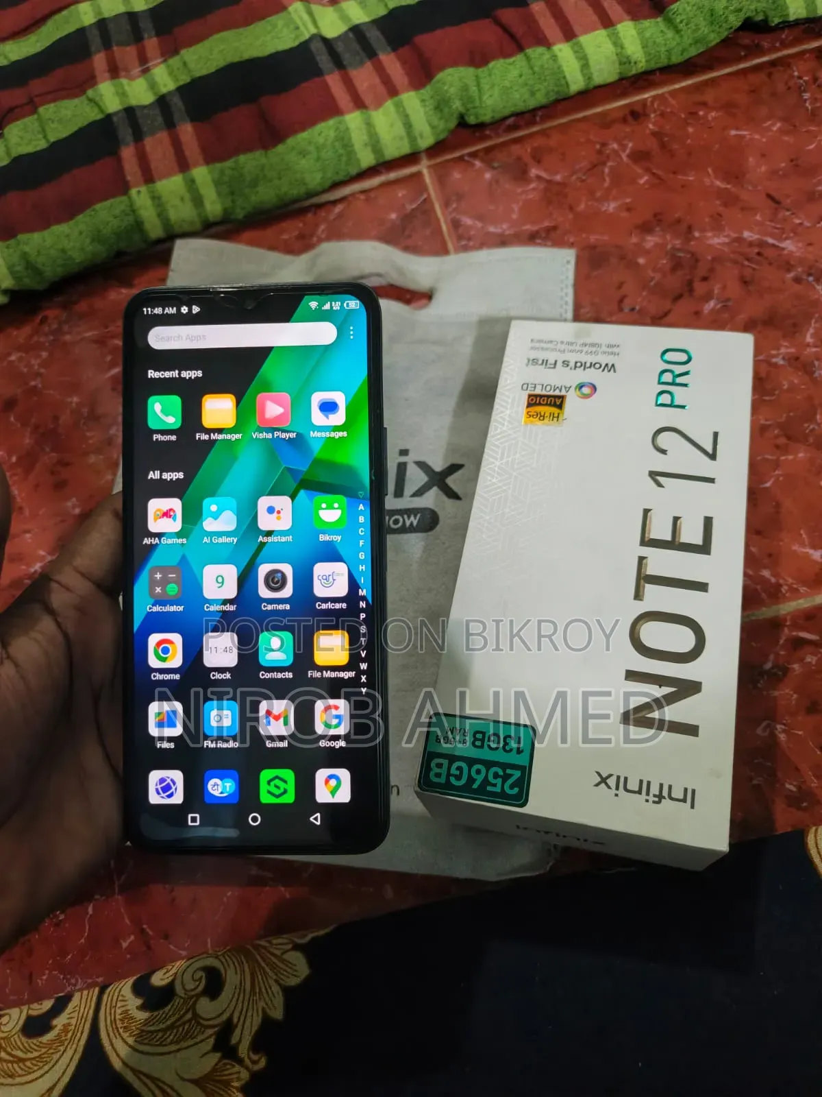 Infinix Note 12 Pro 256 GB Silver