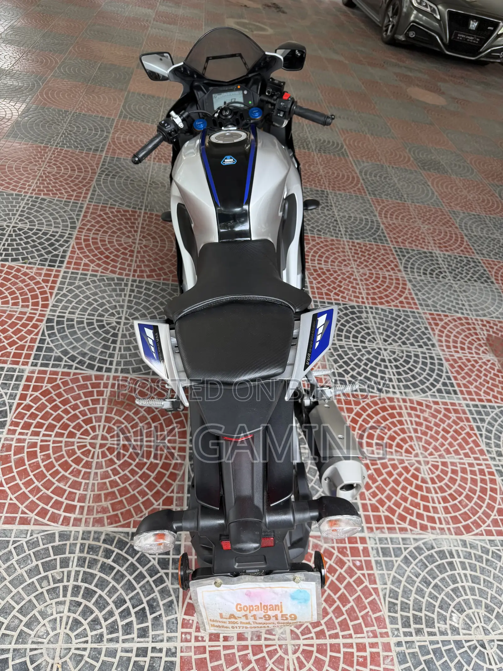 Yamaha R1 2026 Silver
