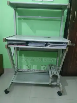Steel Computer Table