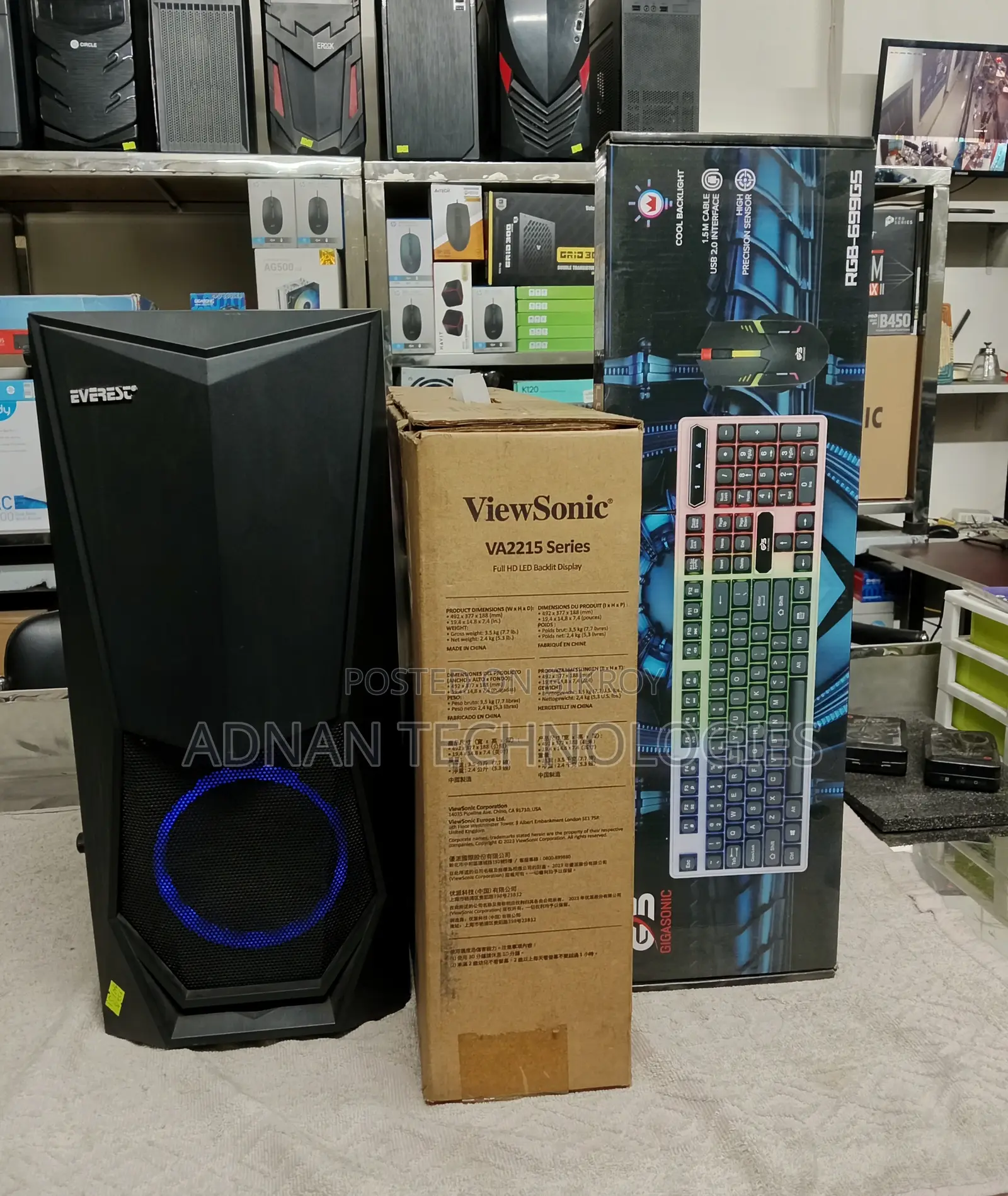 Desktop Computer 8GB Intel Core i5 SSD 128GB