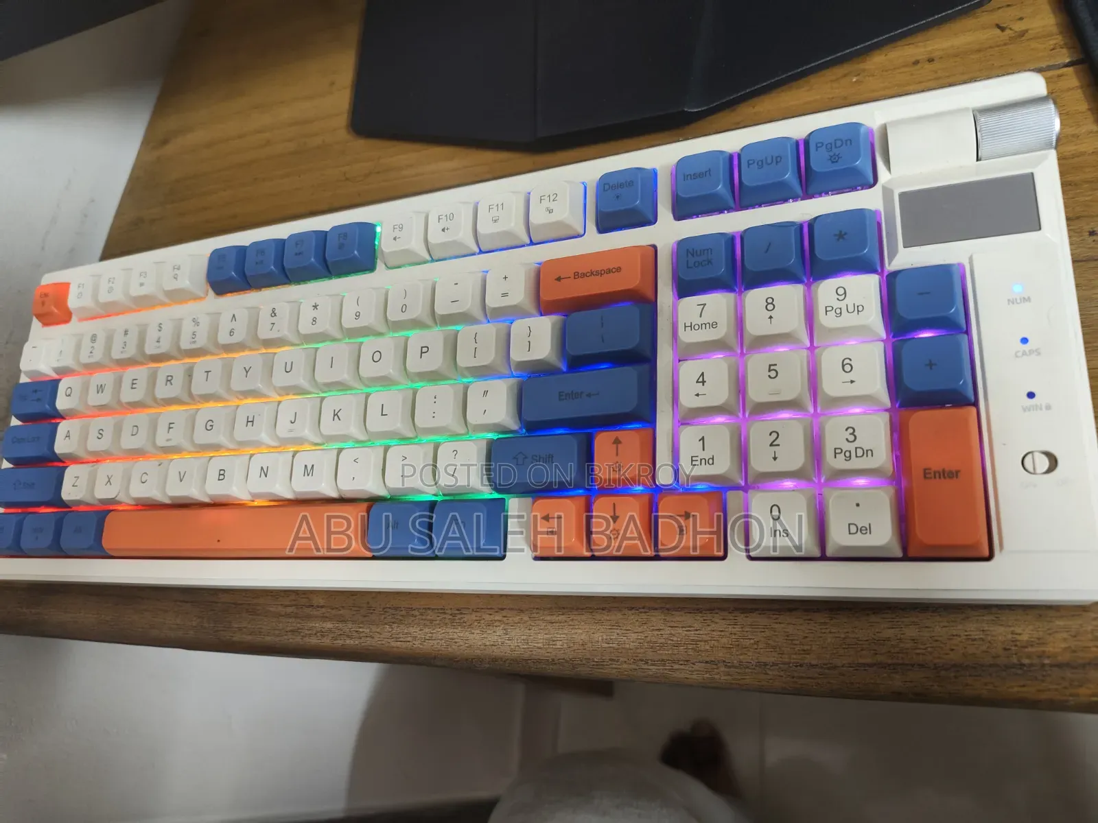 T-wolf T70 Rgb Tri-mode Mechanical Gaming Keyboard