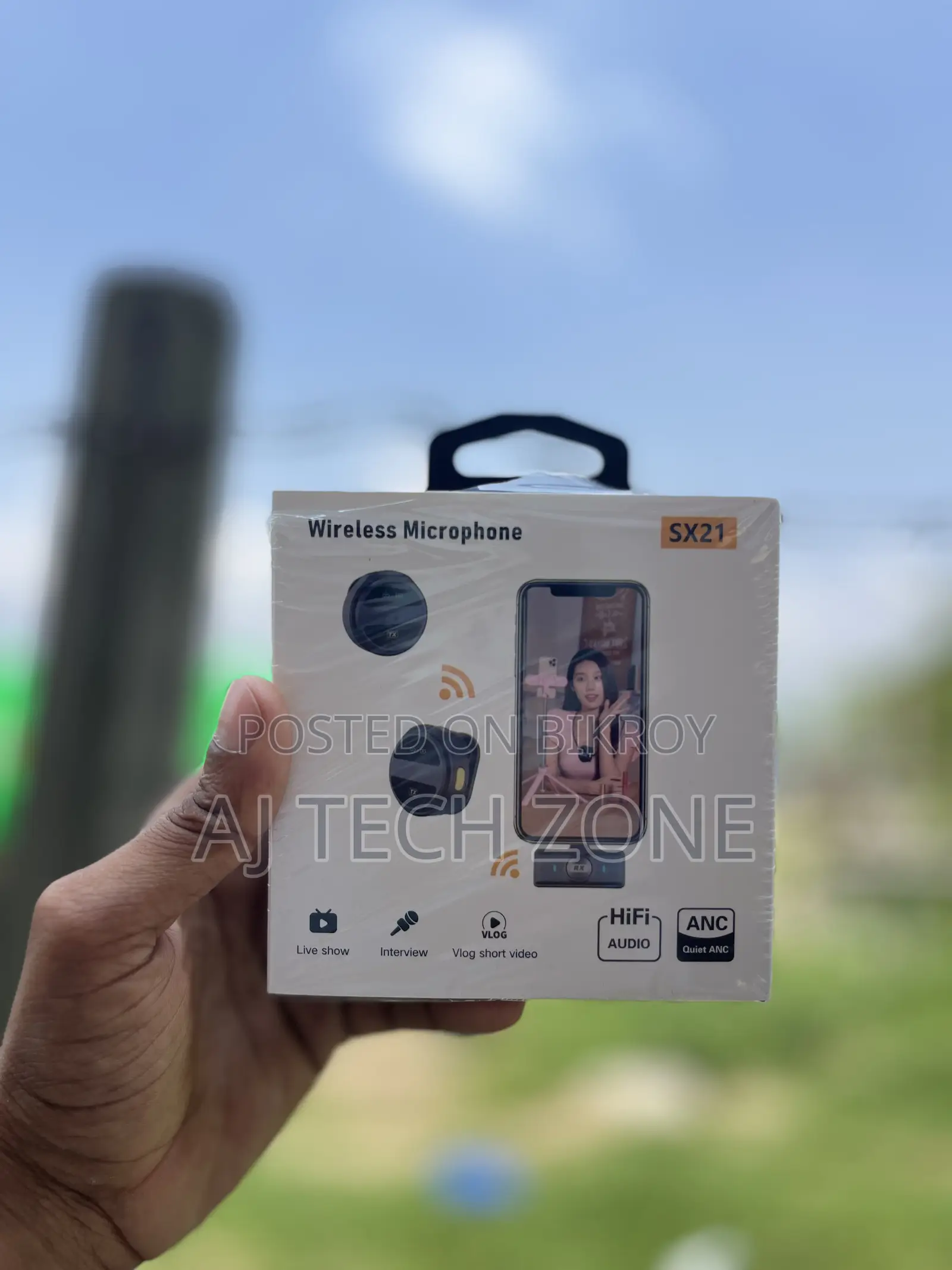 Sx21 Wireless Microphone 100% Original