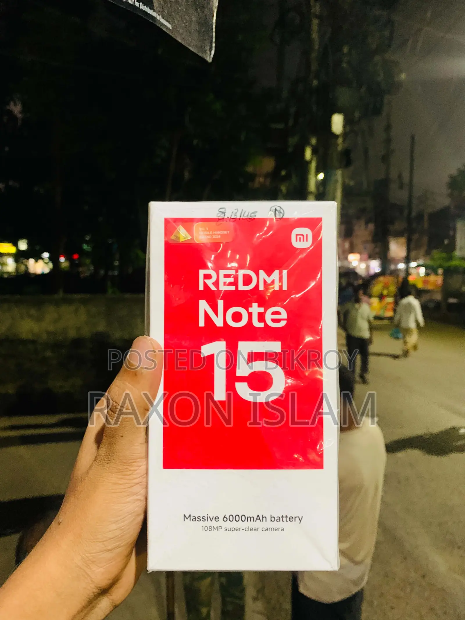 New Xiaomi Redmi Note 15 256 GB Green
