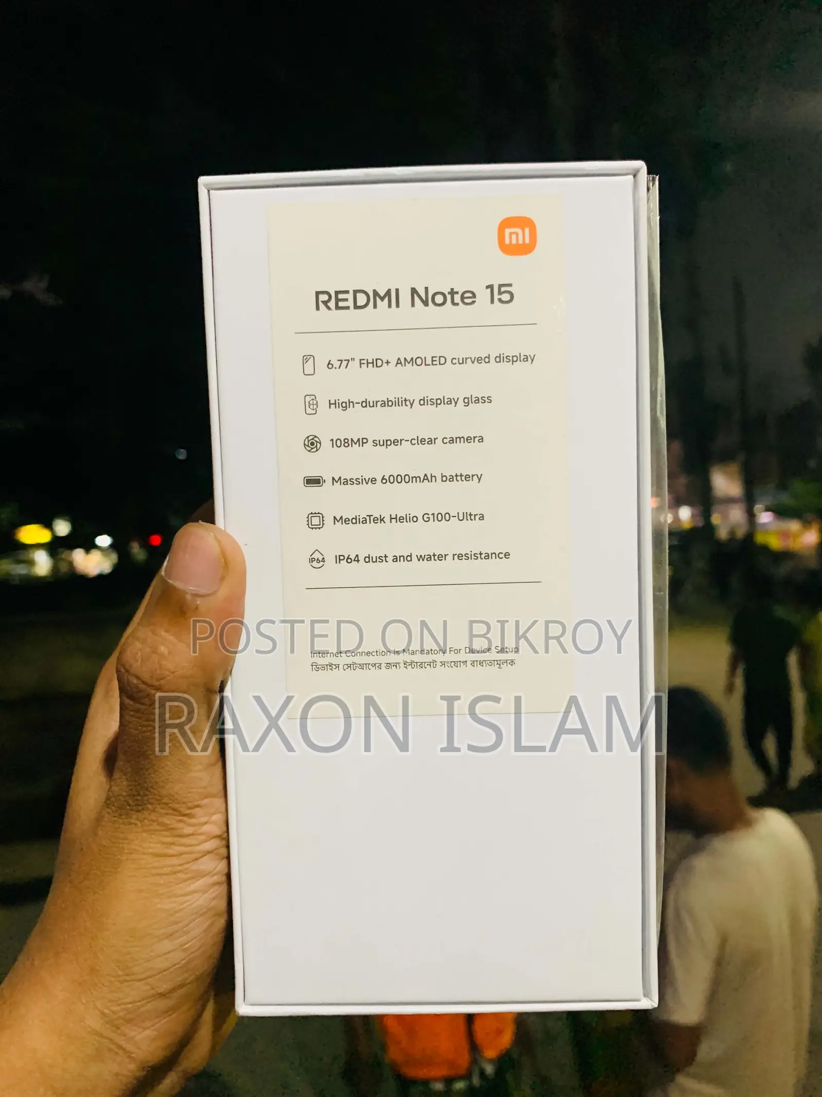 New Xiaomi Redmi Note 15 256 GB Green