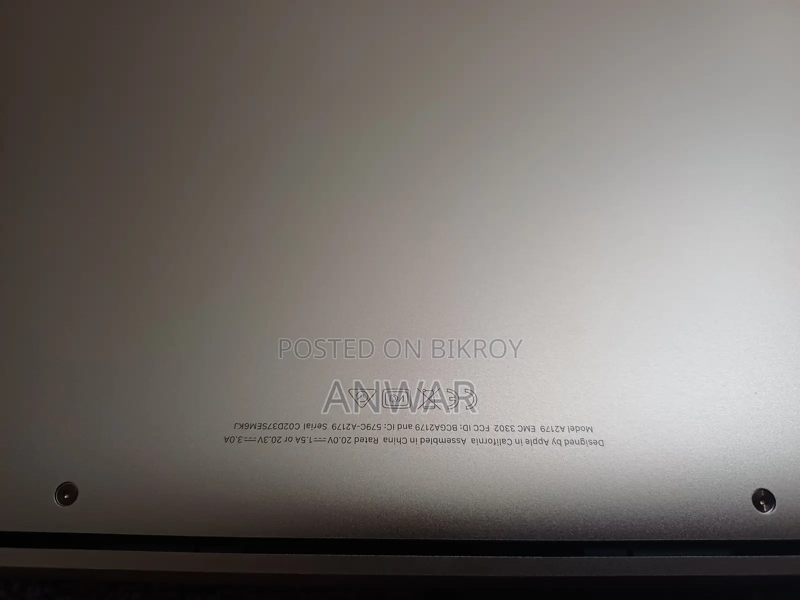 Laptop Apple MacBook Air 8GB Intel Core i5 SSD 512GB