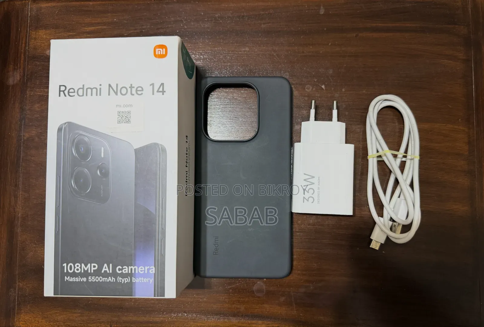 Xiaomi Redmi Note 14 4G 256 GB Black
