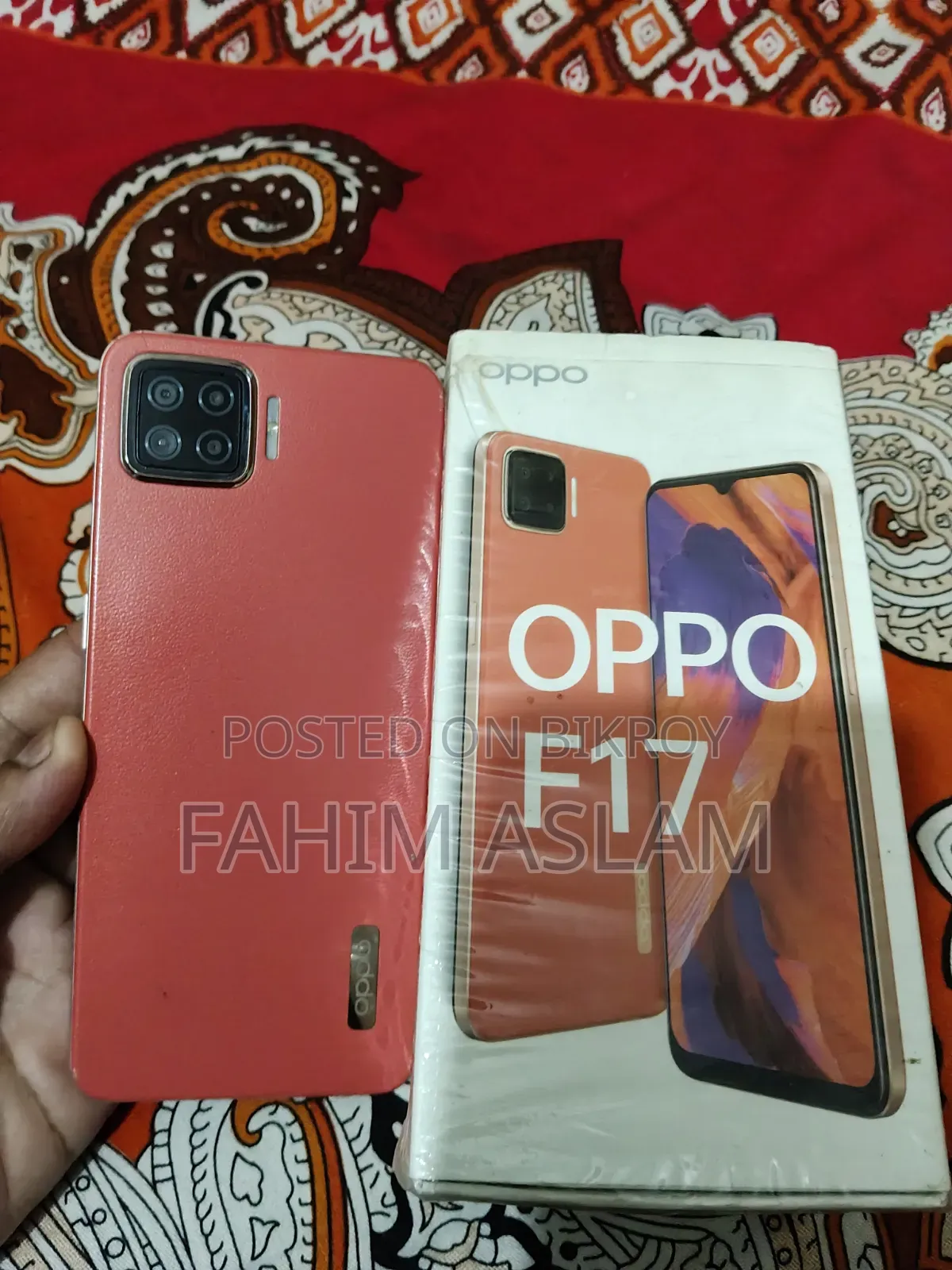 Oppo F17 128 GB Pink