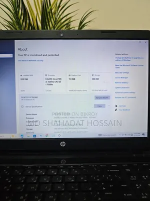 Laptop HP 15 8GB Intel Core i3 HDD 512GB