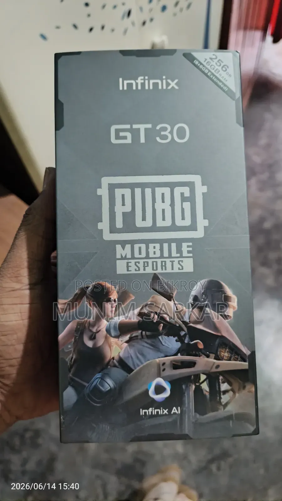 Infinix GT 30 5G 256 GB