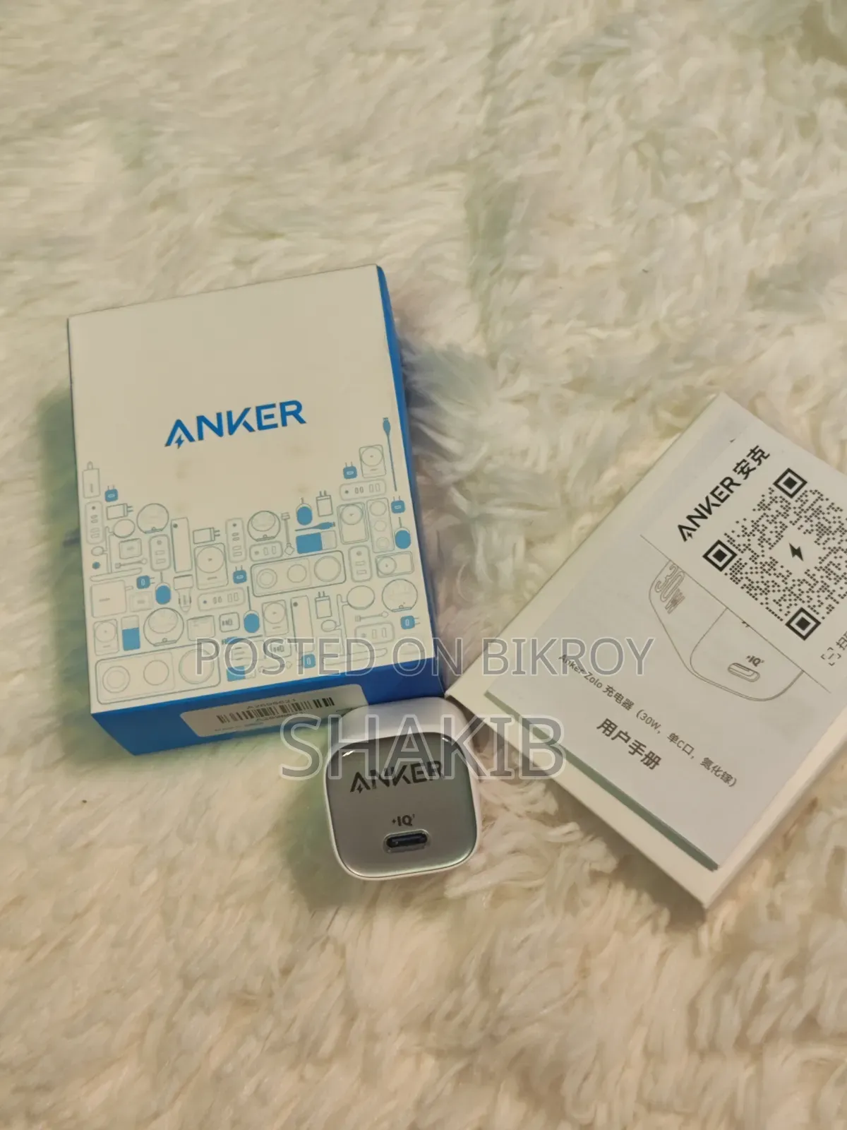 Anker Zolo 30w Original Adapter