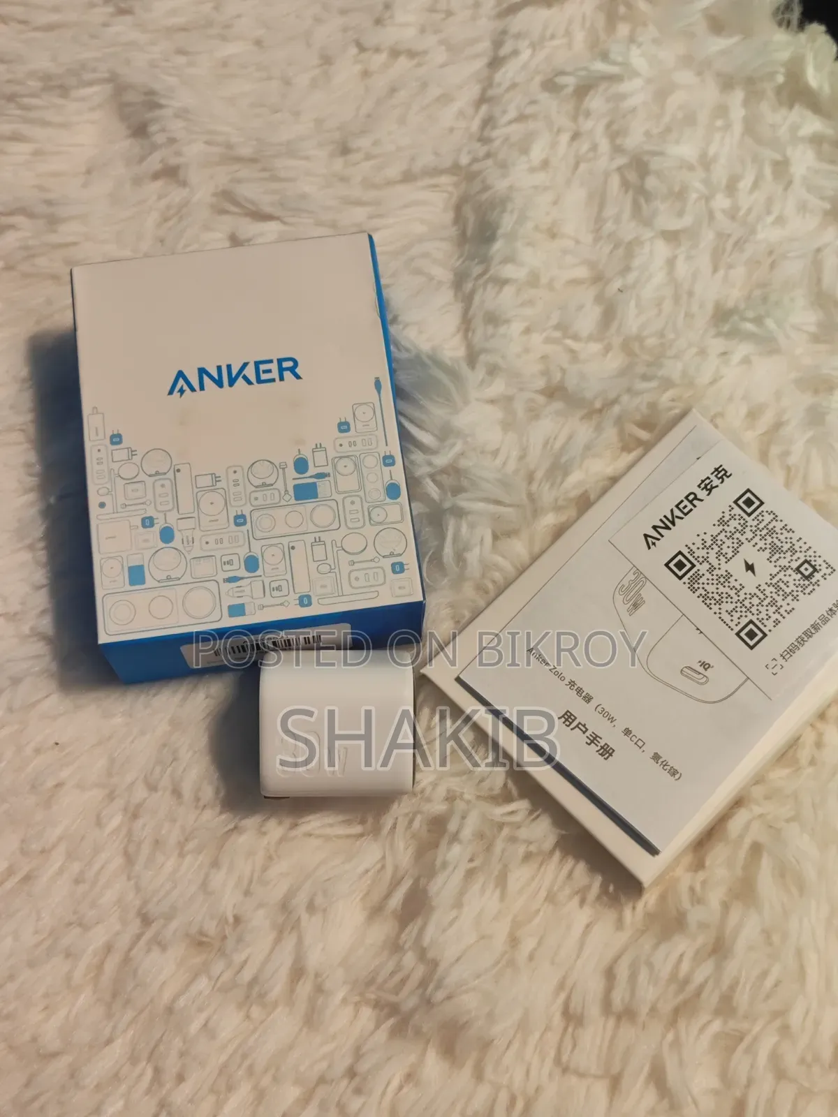 Anker Zolo 30w Original Adapter