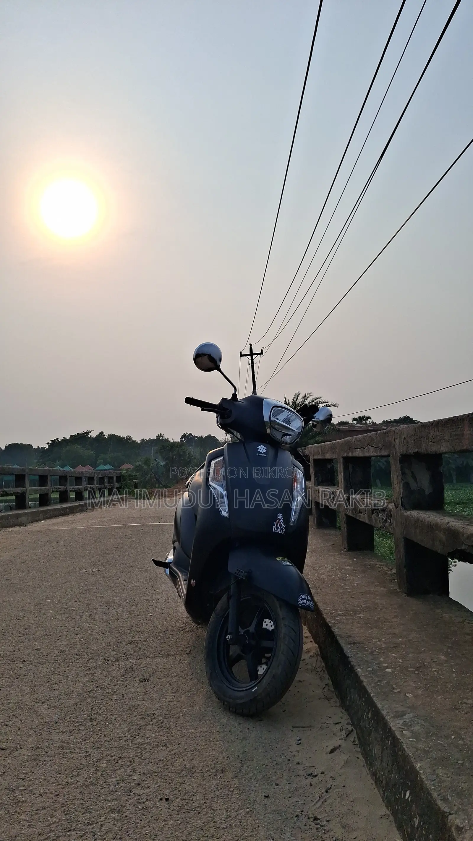 Suzuki Access 125 FI CBS 2025 Black