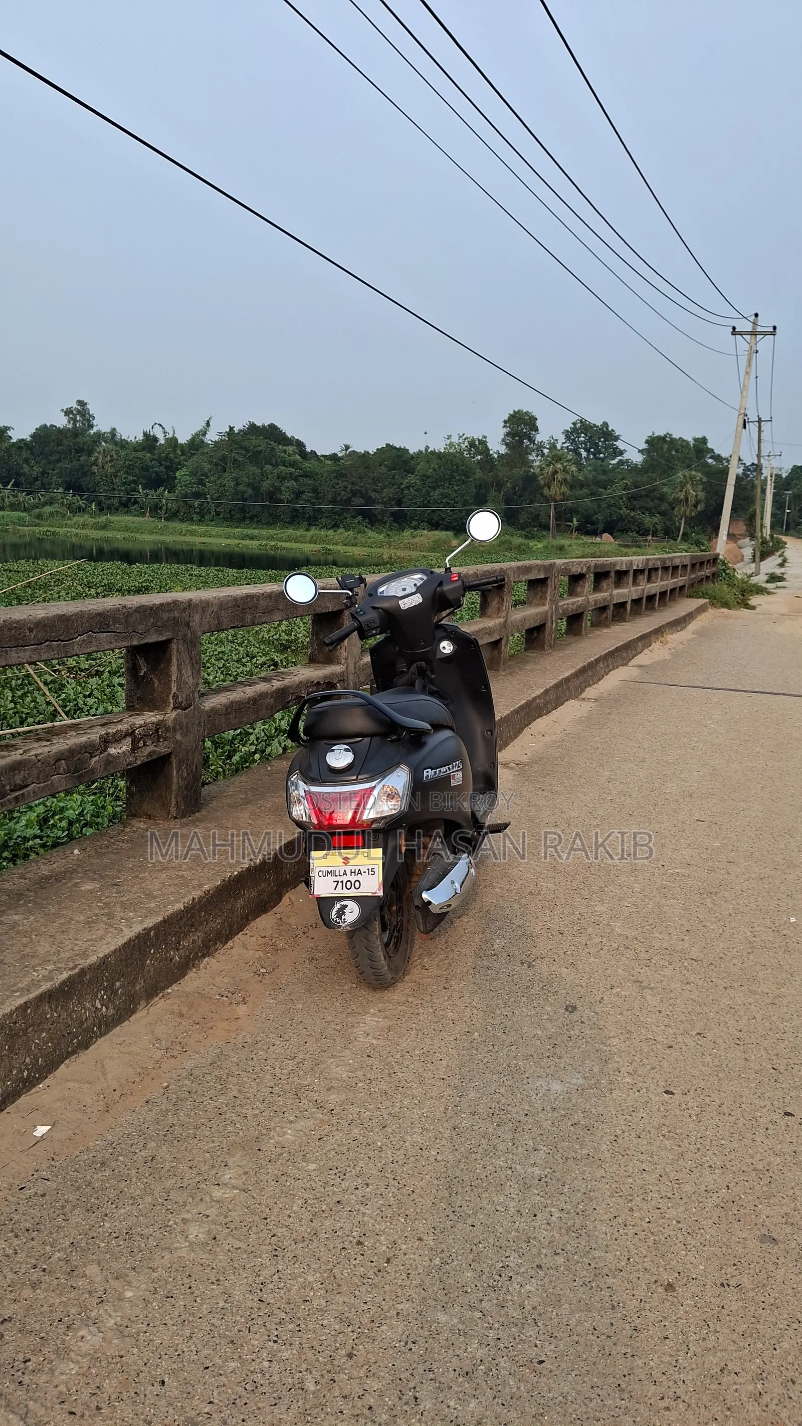 Suzuki Access 125 FI CBS 2025 Black