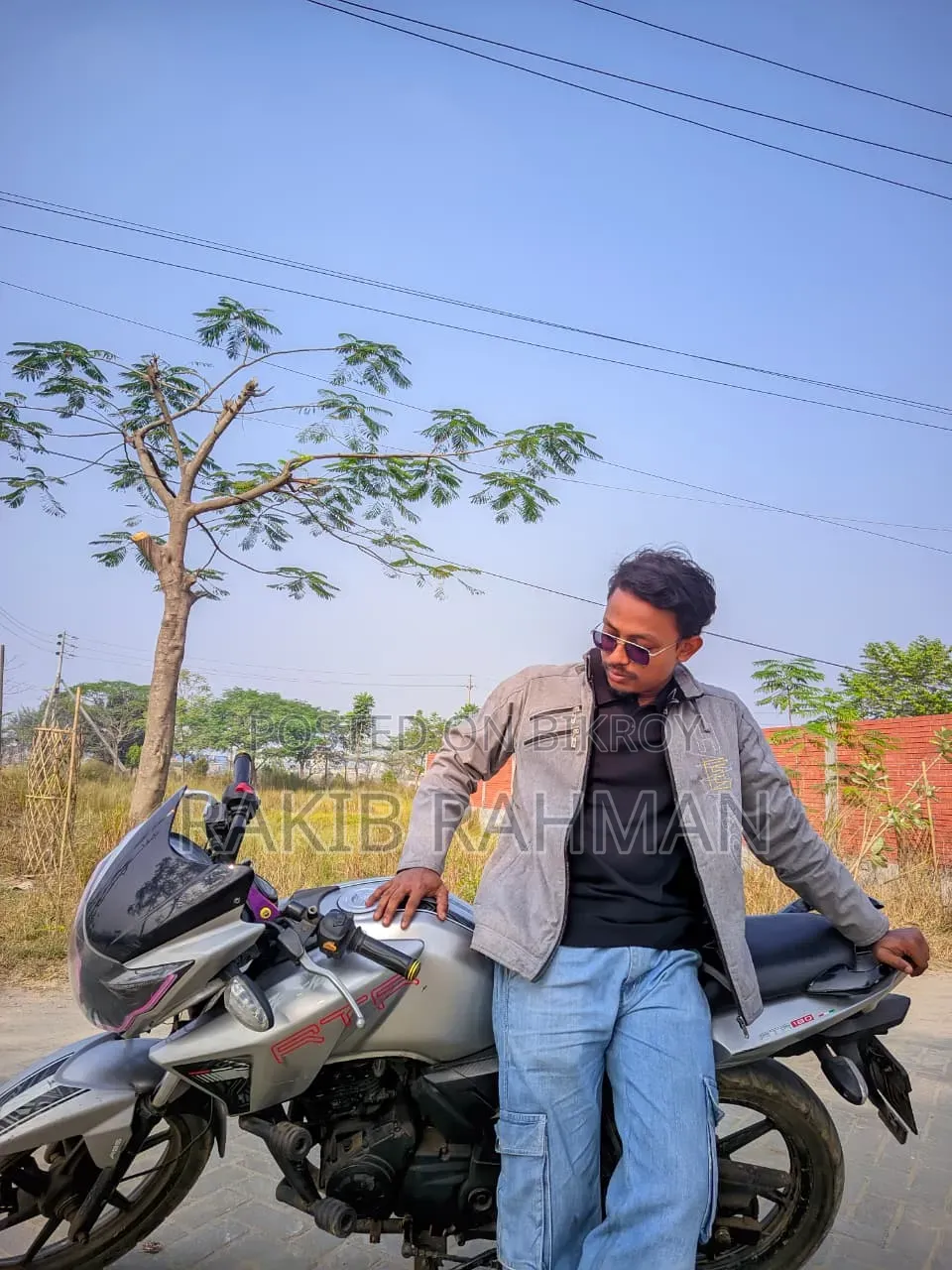 TVS Apache RTR 160 2V 2014 Gray