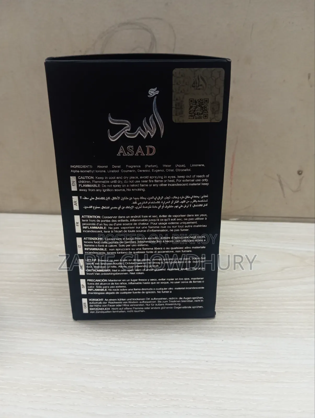 Lattafa Asad Elixir