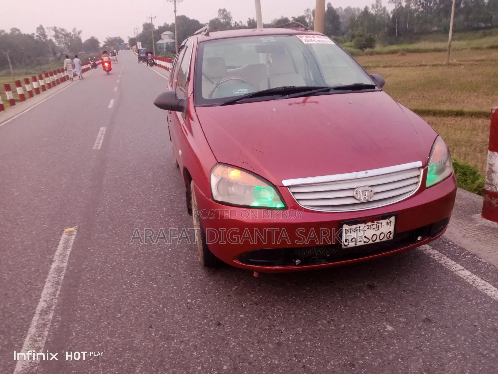 Tata Indigo 2014 Maroon