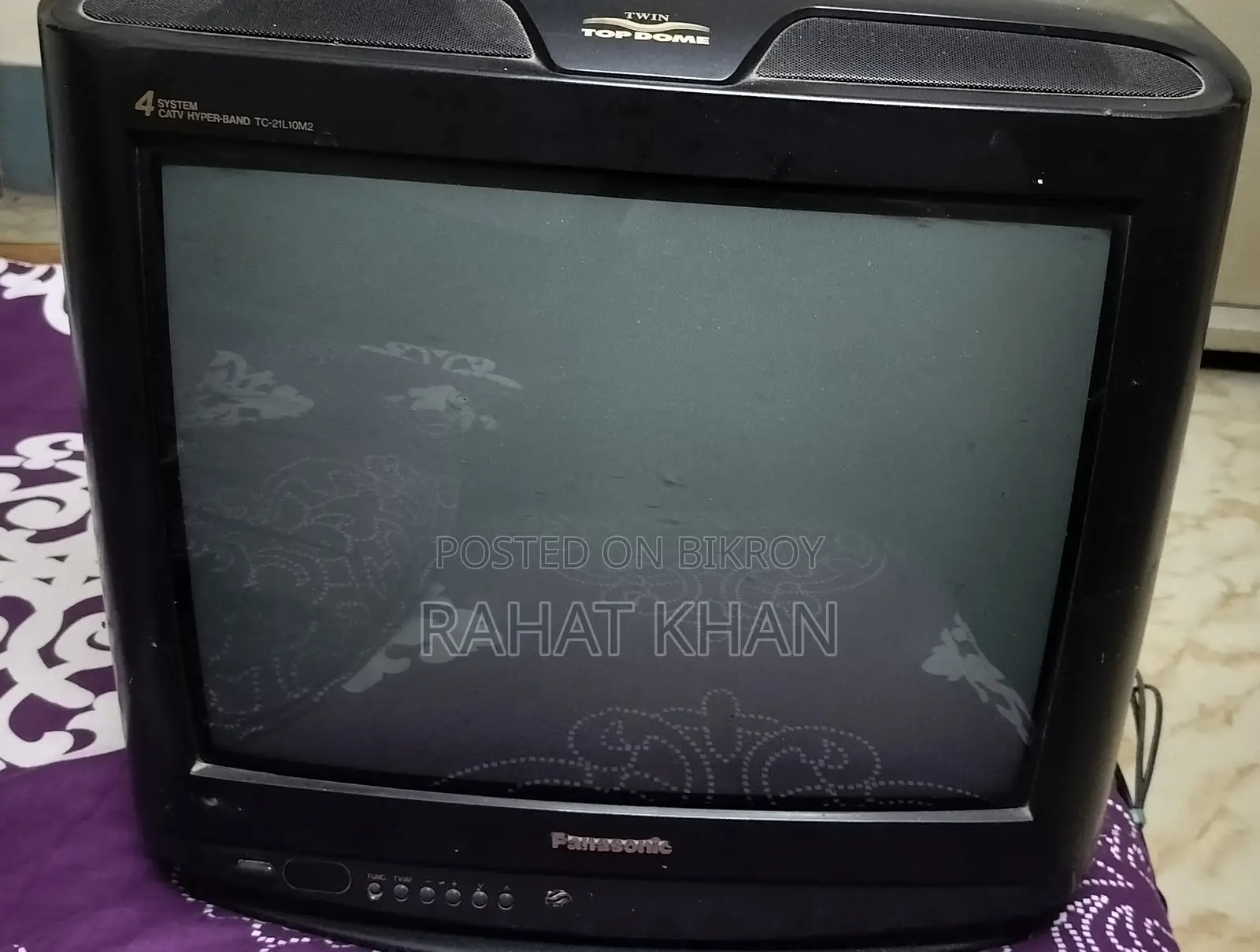 ২১ ইঞ্চি প্যানাসনিক টিভি বিক্রি করবো ৭৫০০