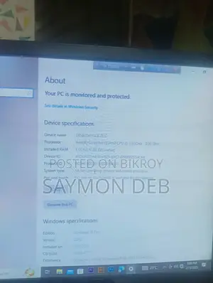 Desktop Computer 8GB Intel Core i3 SSD 140GB