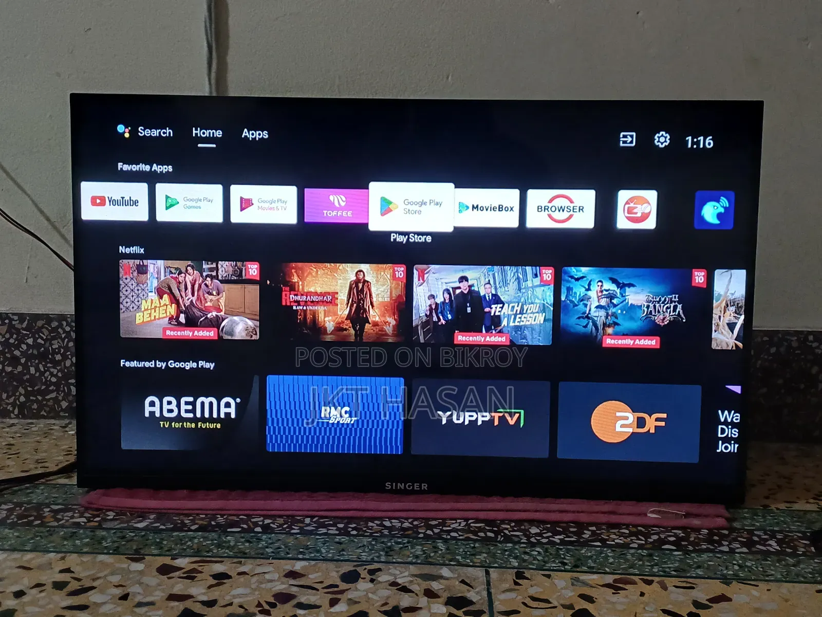 Singer TV 2GB/64GB Android 9
