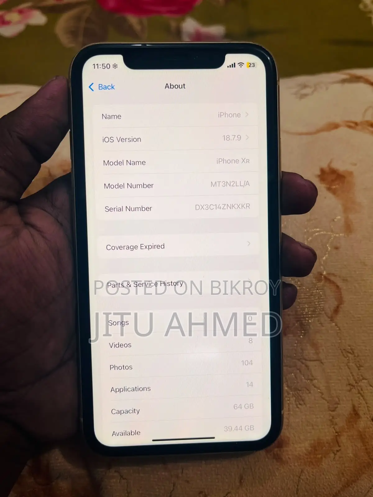 Apple iPhone XR 64 GB Yellow