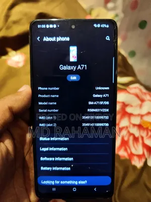 Samsung Galaxy A71 128 GB Bronze
