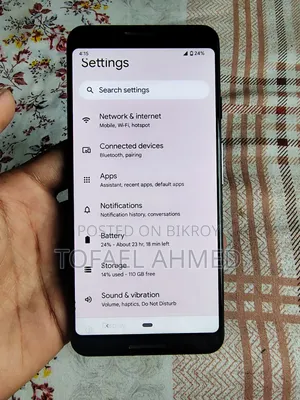 গুগল পিক্সেল ৩ ১২৮ জিবি কালো
