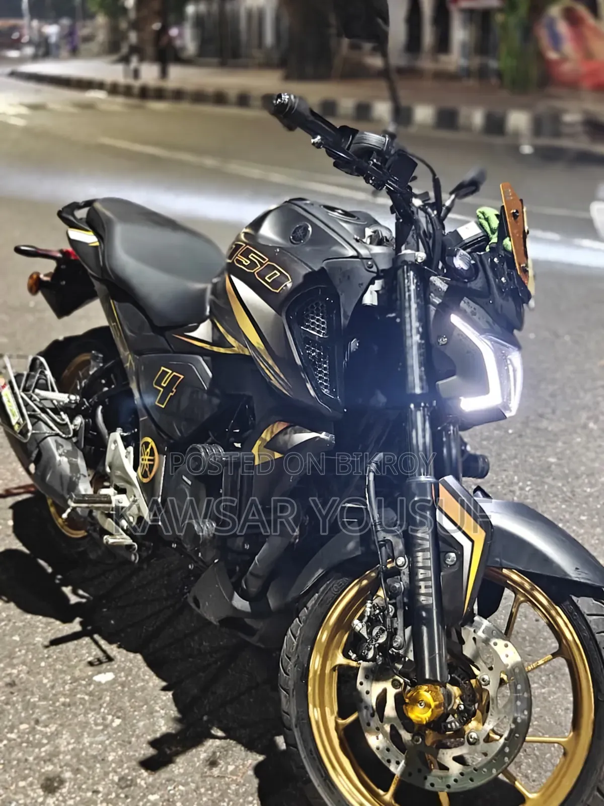 New Yamaha FZ 2026 Black