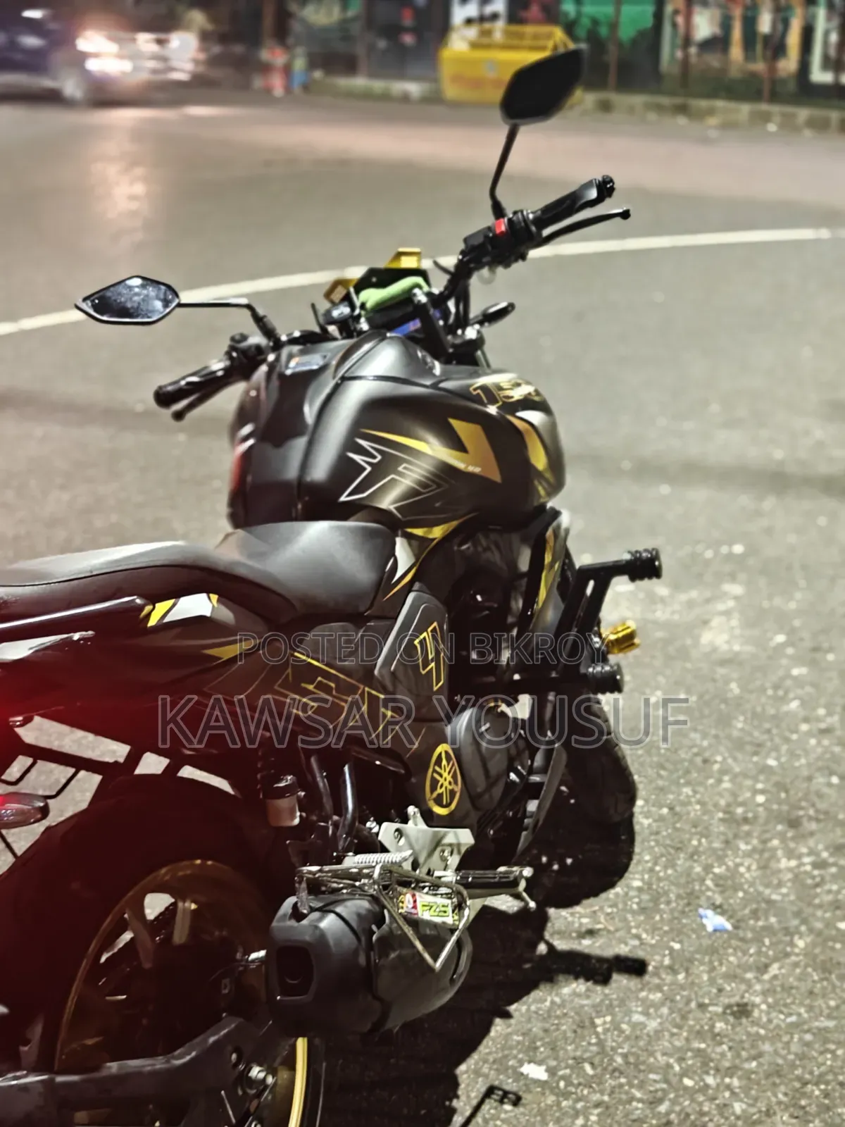 New Yamaha FZ 2026 Black