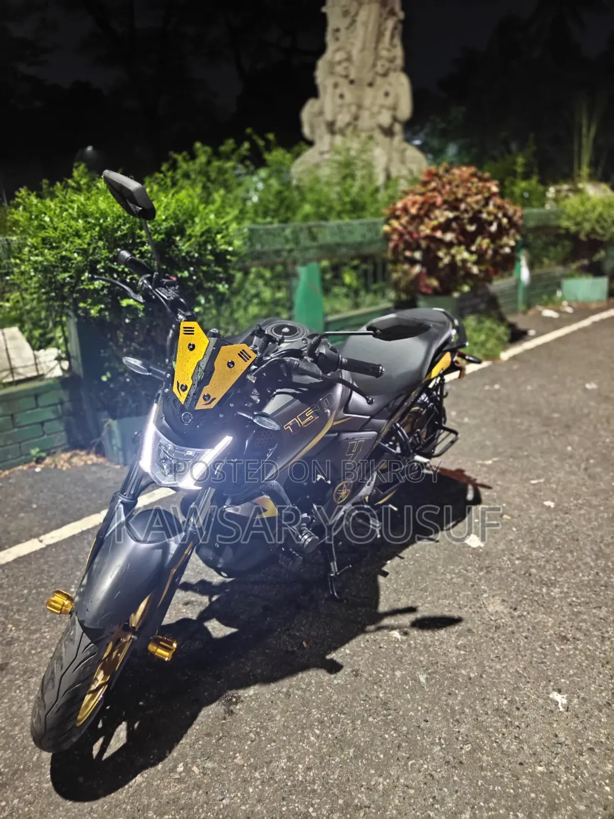 New Yamaha FZ 2026 Black