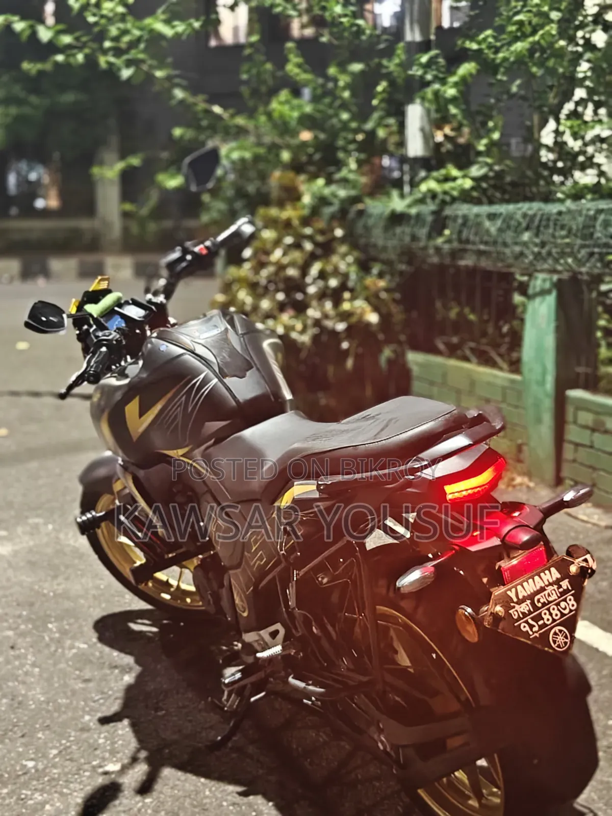 New Yamaha FZ 2026 Black